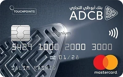 TouchPoints Titanium/ Gold Credit Card card image