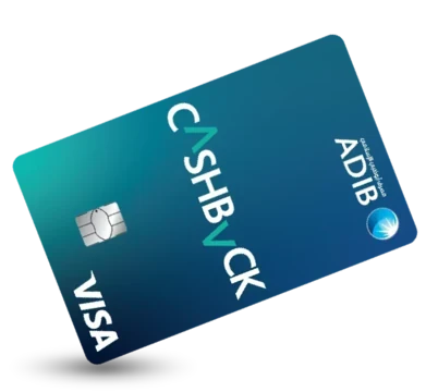ADIB Visa Cashback Card product image