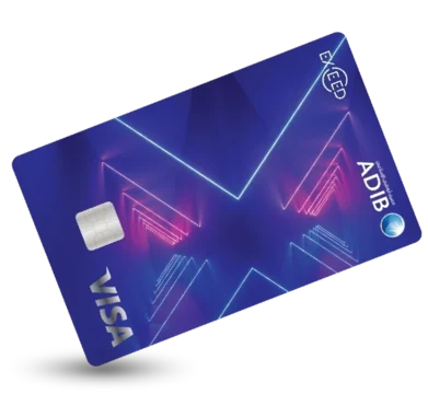 ADIB Exceed Visa Covered Card product image