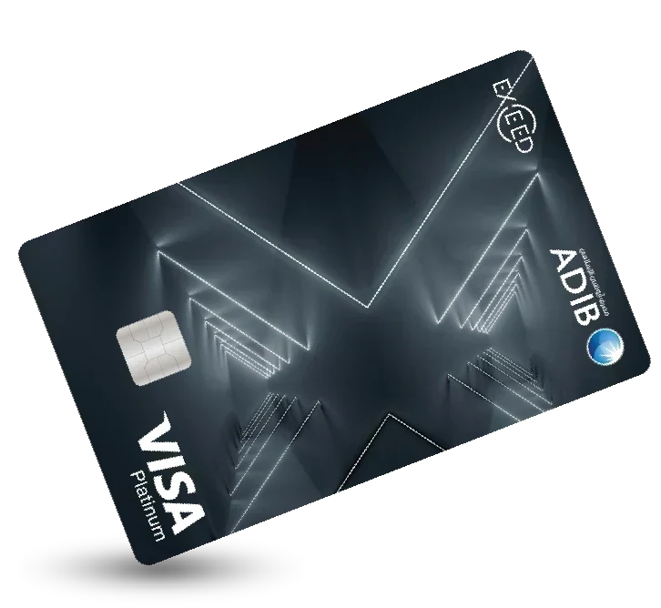 ADIB Exceed Visa Platinum Covered Card image