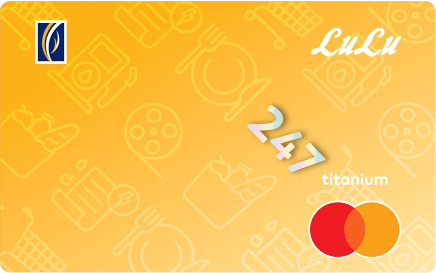 LuLu 247 Titanium Credit Card image