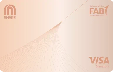 FAB SHARE Signature Credit Card card image
