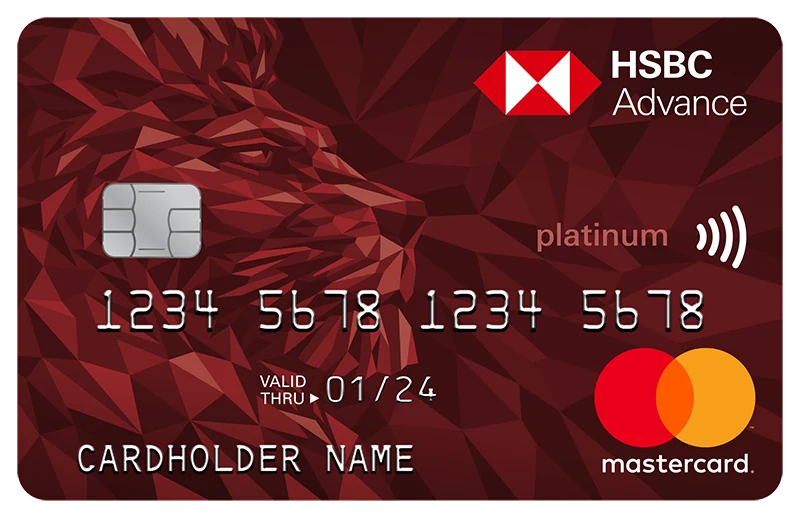 HSBC Advance Credit Card image