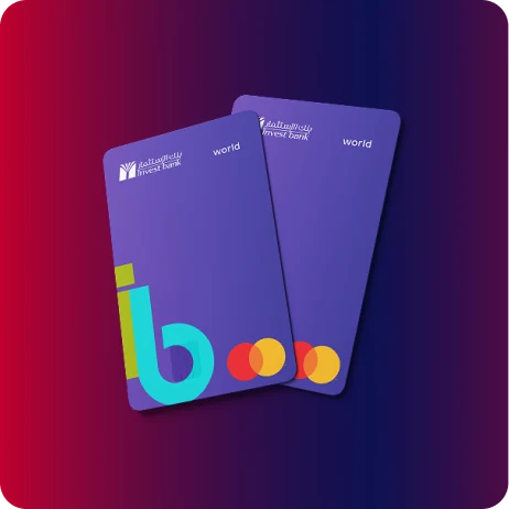 Invest Bank Mastercard World Credit Card image