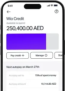 Wio Personal Credit Card image