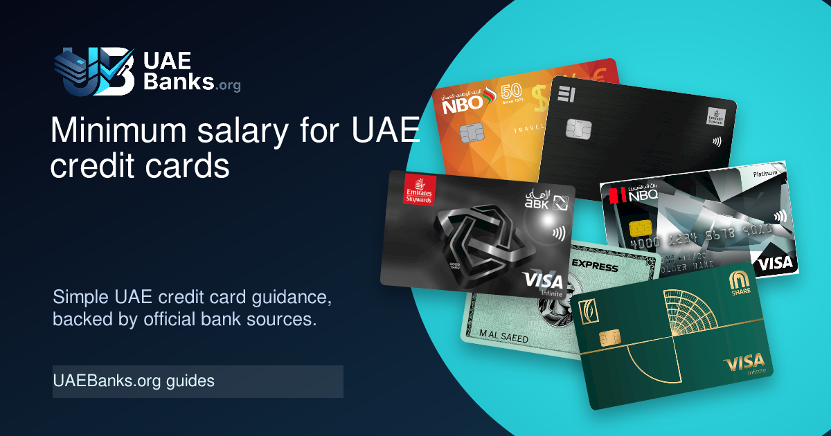 What's the Minimum Salary Required for a Credit Card in the UAE? guide thumbnail