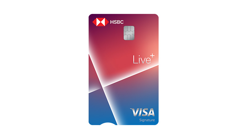 HSBC Live+ Credit Card image